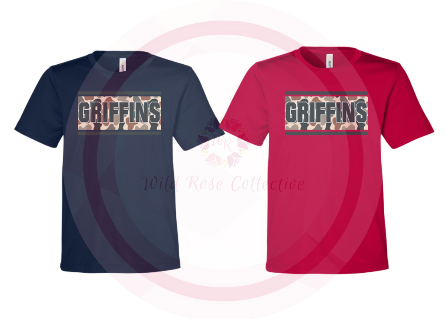 Griffins Camo Patch Performance Tshirt