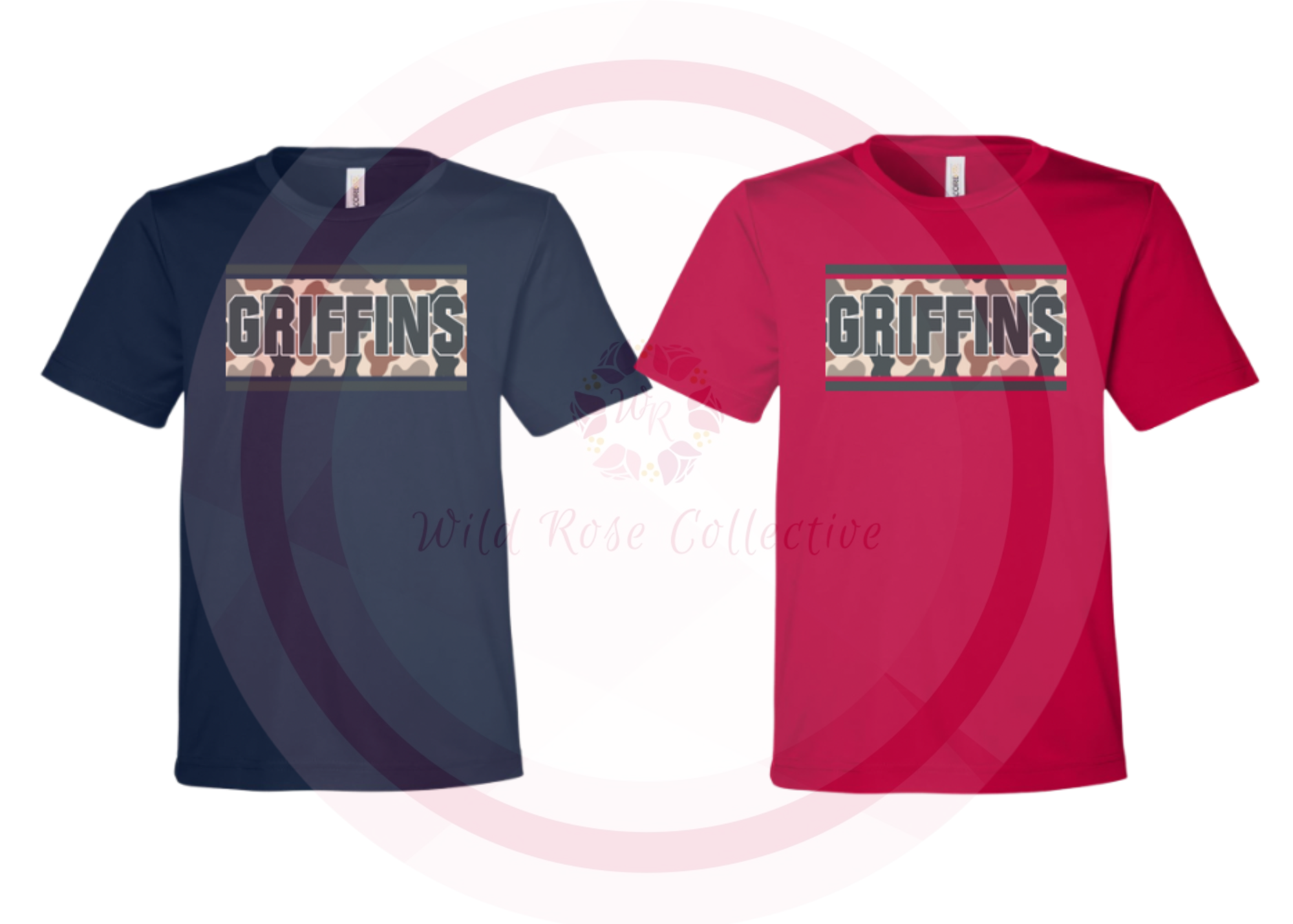 Griffins Camo Patch Performance Tshirt