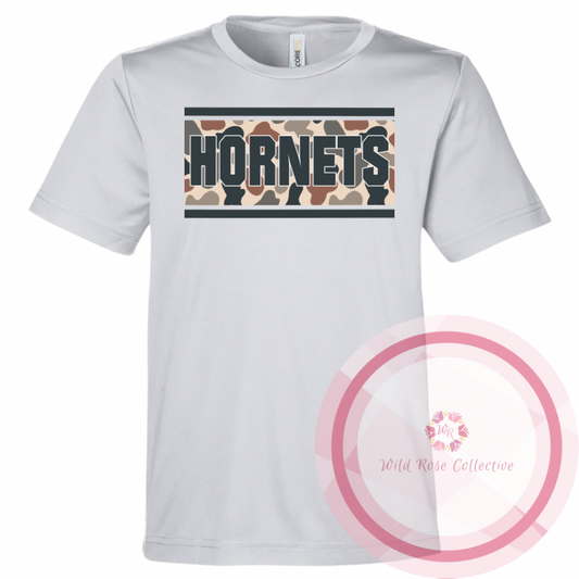 Hornets Camo Patch Performance Tshirt