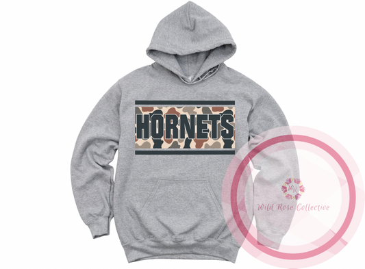 Hornets Camo Patch Hoodie