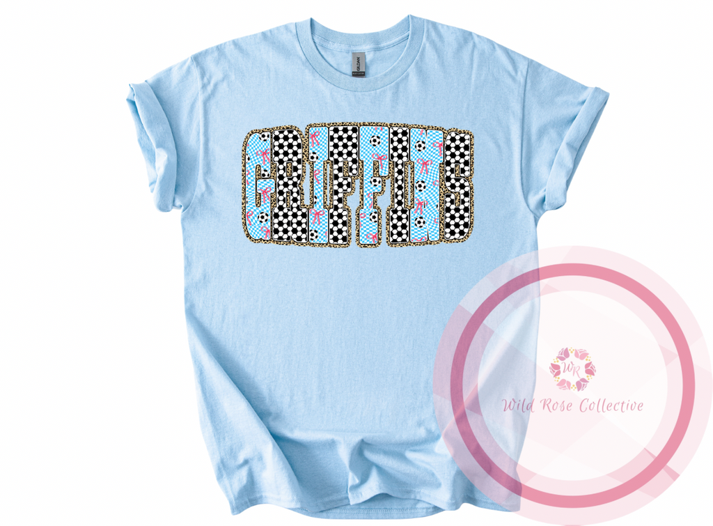 Griffins Soccer Doodle Tshirt