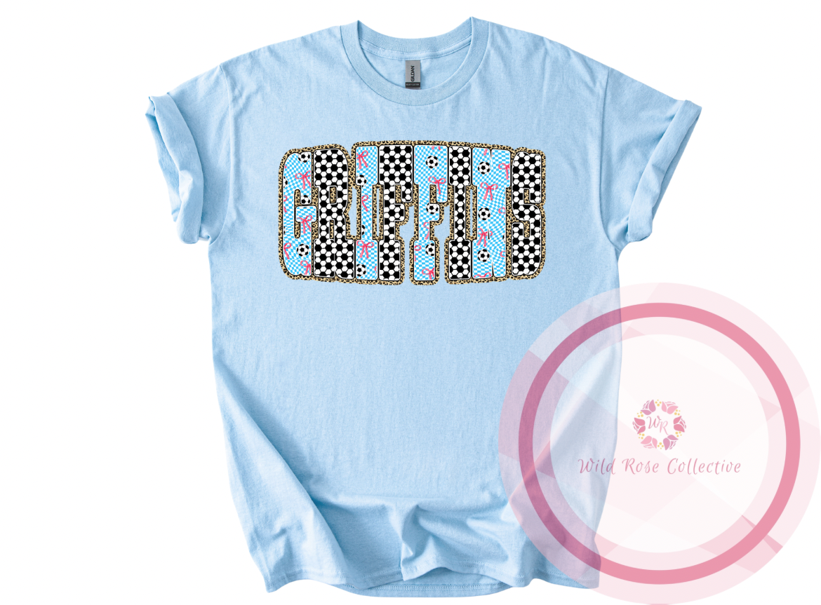 Griffins Soccer Doodle Tshirt