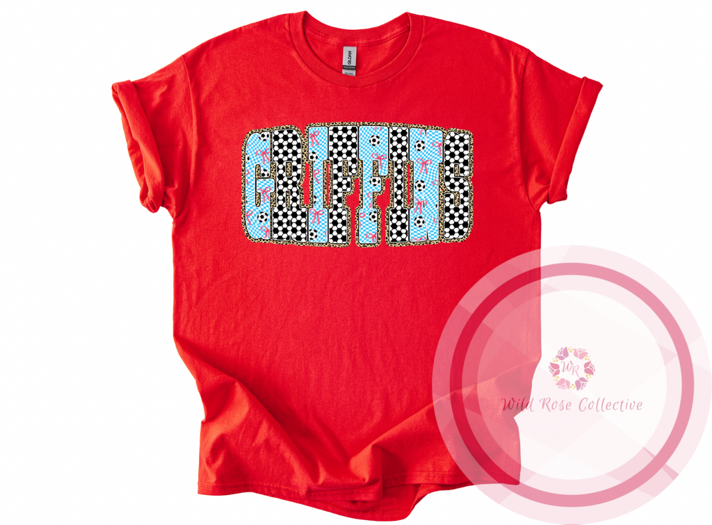 Griffins Soccer Doodle Tshirt