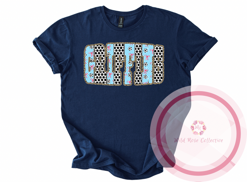 Griffins Soccer Doodle Tshirt