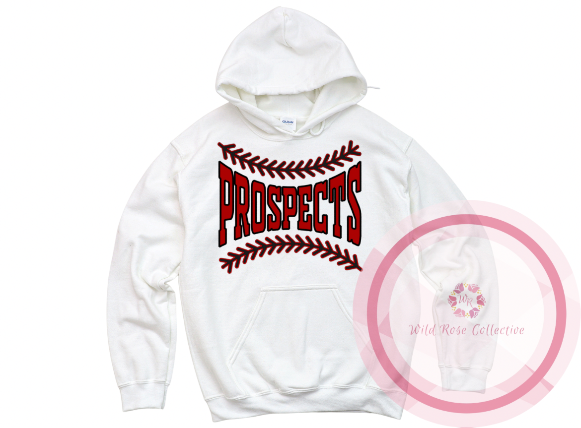 Prospects Baseball Laces Hoodie