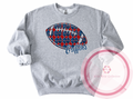ND Logo Football Sweatshirt