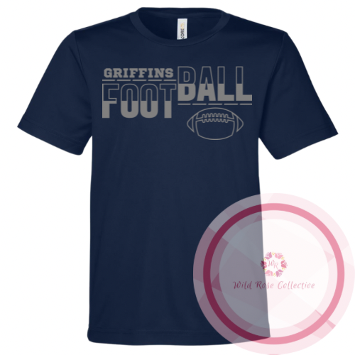Griffins Football Performance Tshirt