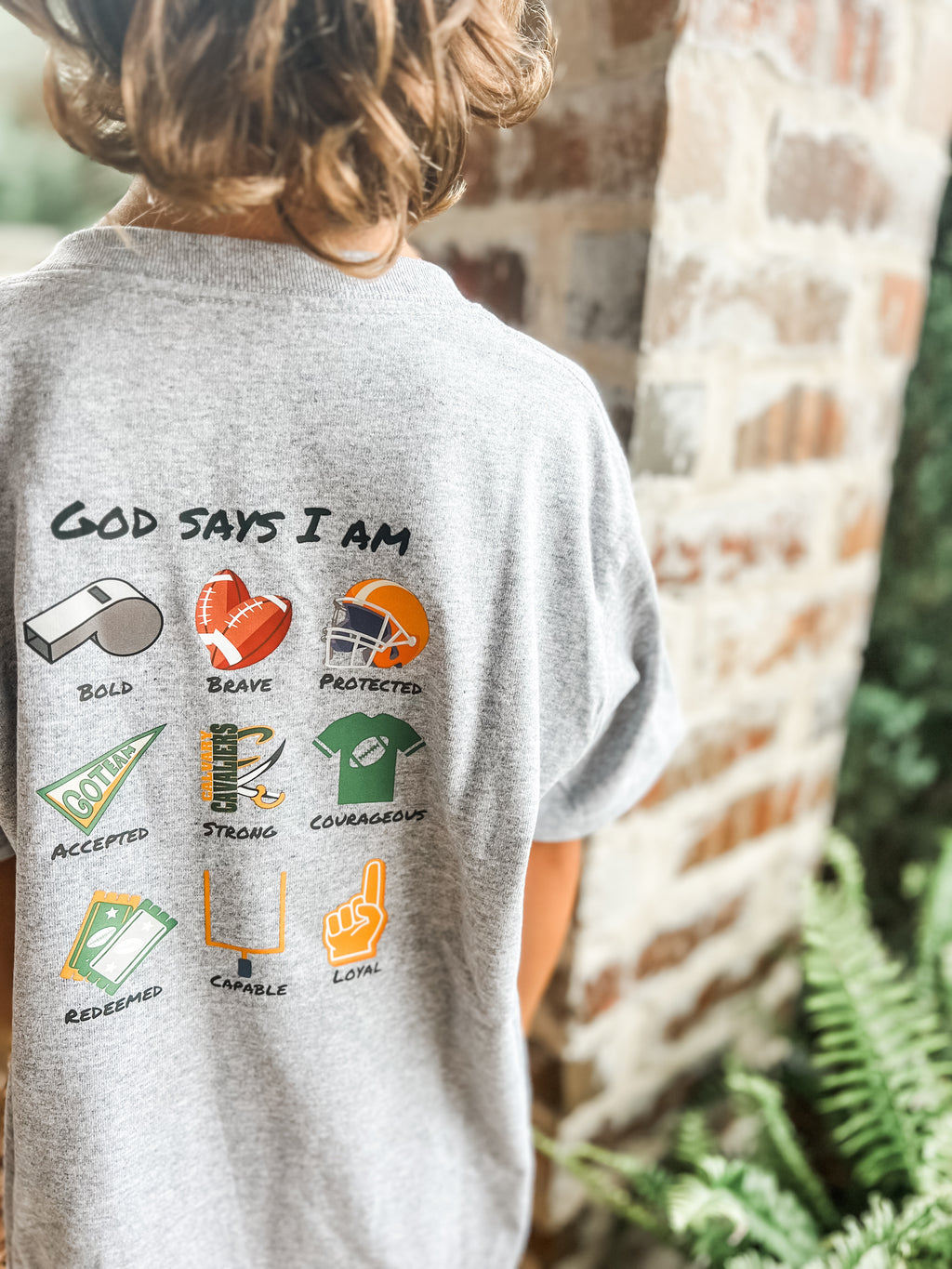 God Says I Am - Calvary Football