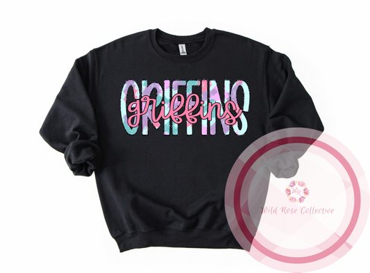 Griffins Double Word Sweatshirt