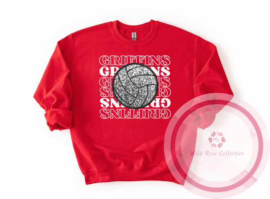 Griffins Volleyball Sweatshirt