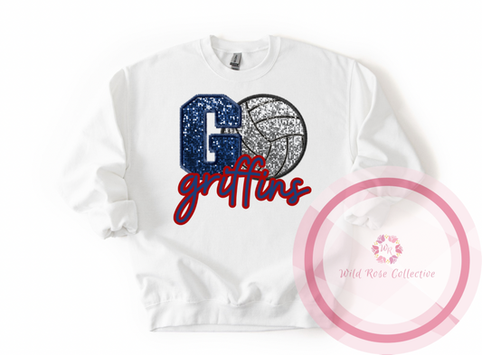 Go Griffins Volleyball sweatshirt