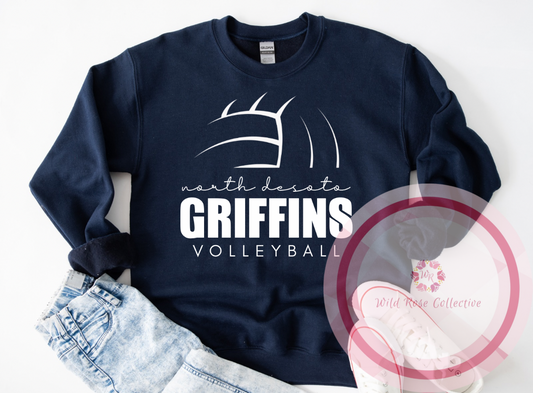 North DeSoto Griffins Volleyball Sweatshirt