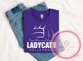Hallsville Ladycats Volleyball Tshirt