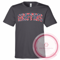 Griffins Varsity Red & Navy Camo Performance Tshirt
