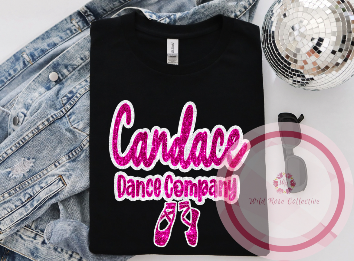 CDC Sparkly Ballet Tshirt