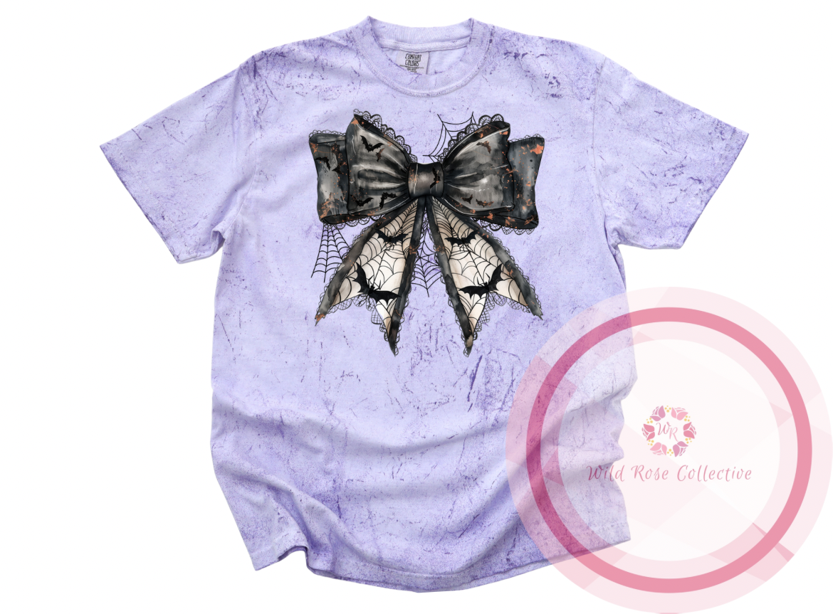 Halloween Bow Color Blast Tshirt