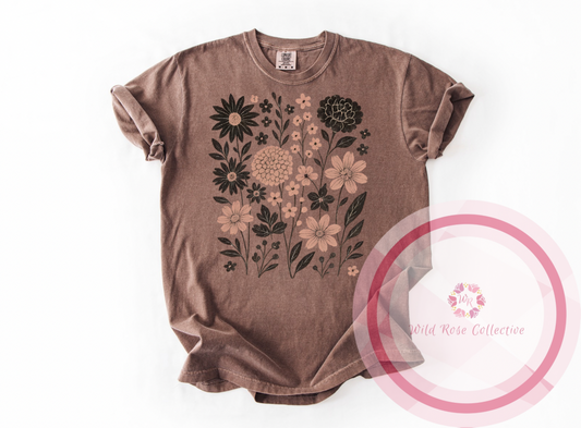 Fall Wild Flowers T-shirt