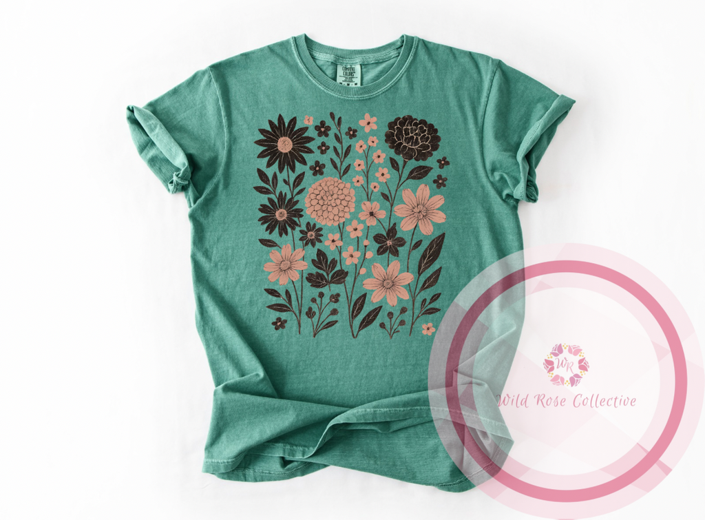 Fall Wild Flowers T-shirt