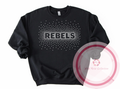 Rebels Faux Rhinestone Sweatshirt