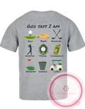God Says I Am - Calvary Golf