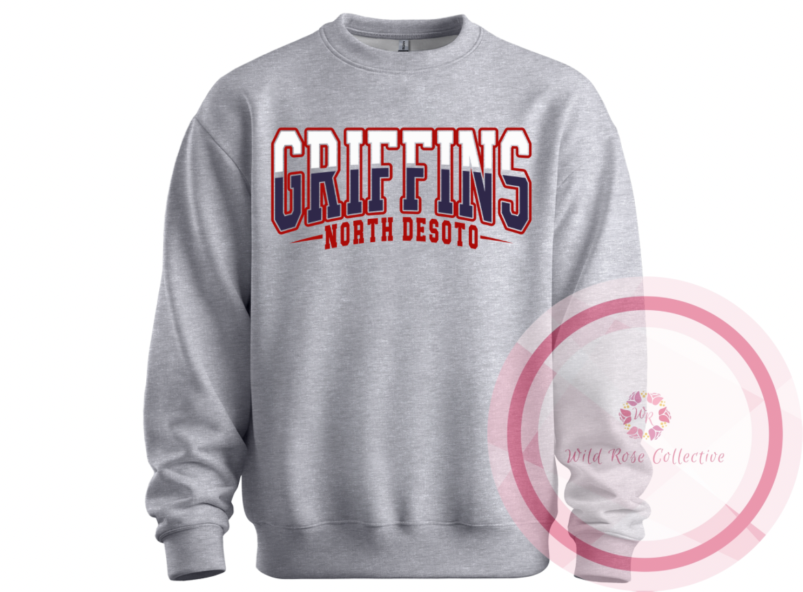 North DeSoto Griffins Split Color Varsity Pullover