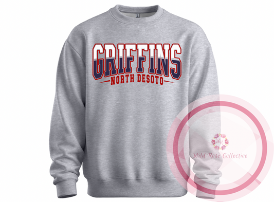 North DeSoto Griffins Split Color Varsity Pullover