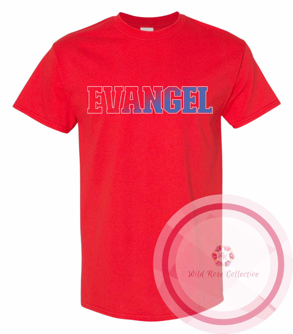 Evangel Fading Letters Tshirt