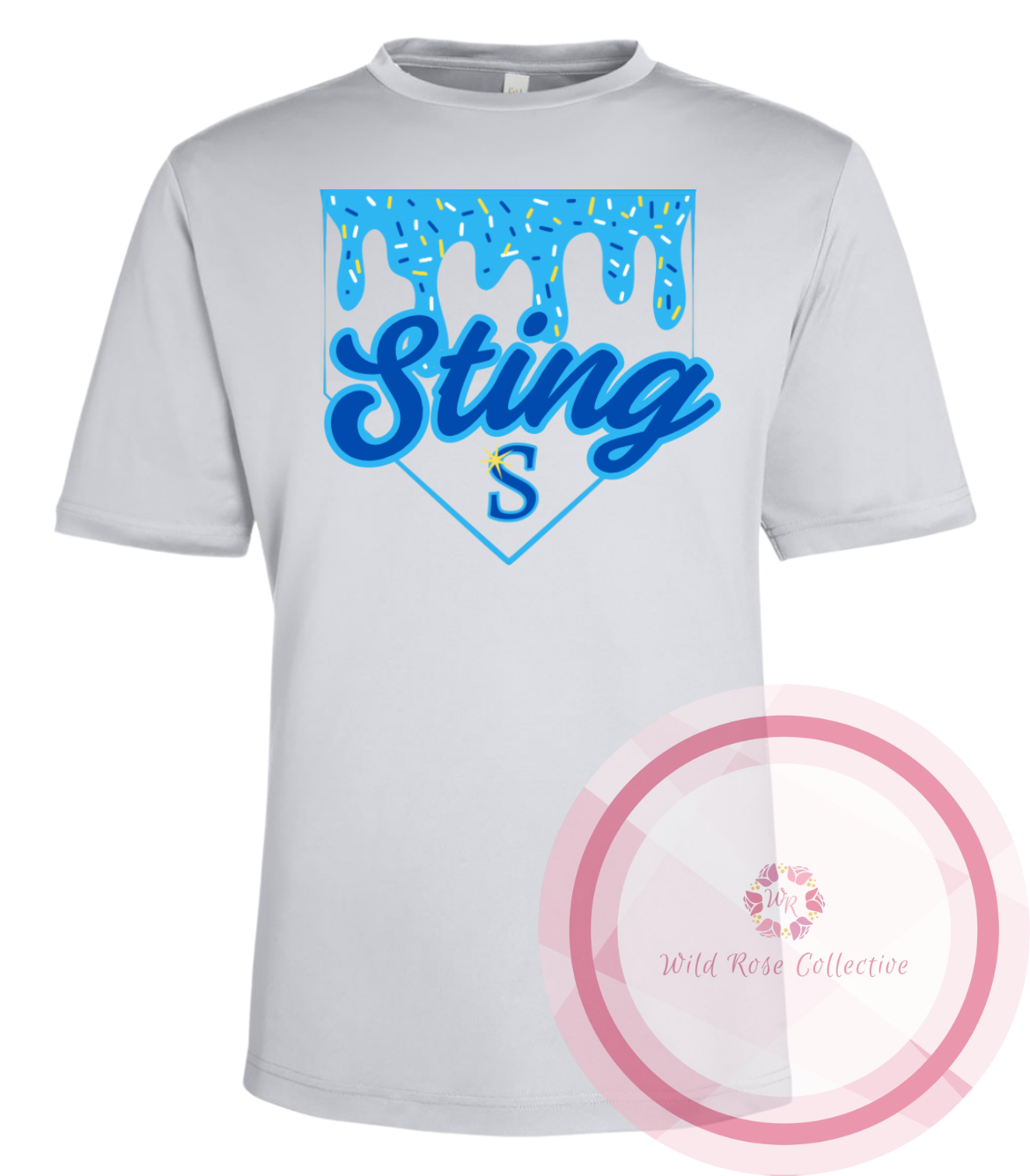 Sting Baseball Drip Tshirt