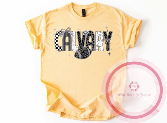 Calvary Football Doodle Tshirt