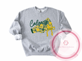 Calvary Floral Megaphone Sweatshirt