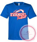 Evangel Football Performance Tshirt
