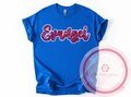 Evangel Faux Sequins Tshirt