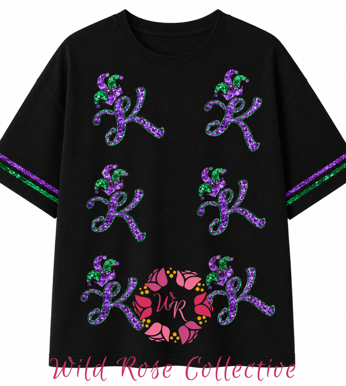 *PREORDER* Krewe Logo Sequin Tee