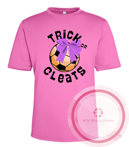 Trick or Cleats Performance Tshirt