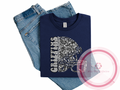 Griffins faux sequins helmet tshirt