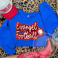 Evangel Football Dotted Glitter Sweatshirt