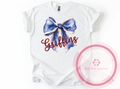 Griffins Watercolor Bow Tshirt