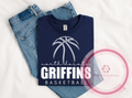 North DeSoto Griffins Basketball Tshirt