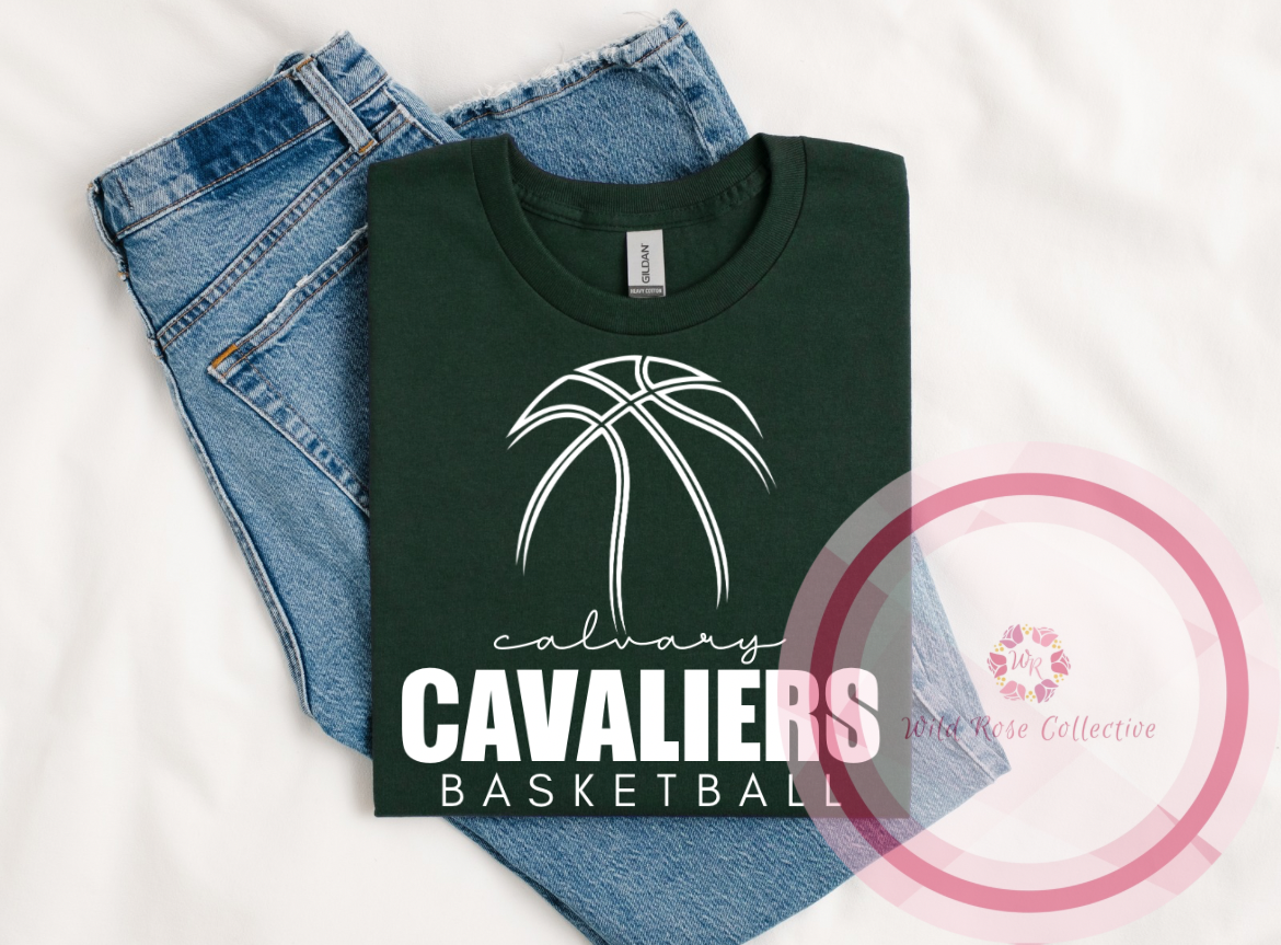 Calvary Cavaliers Basketball Tshirt