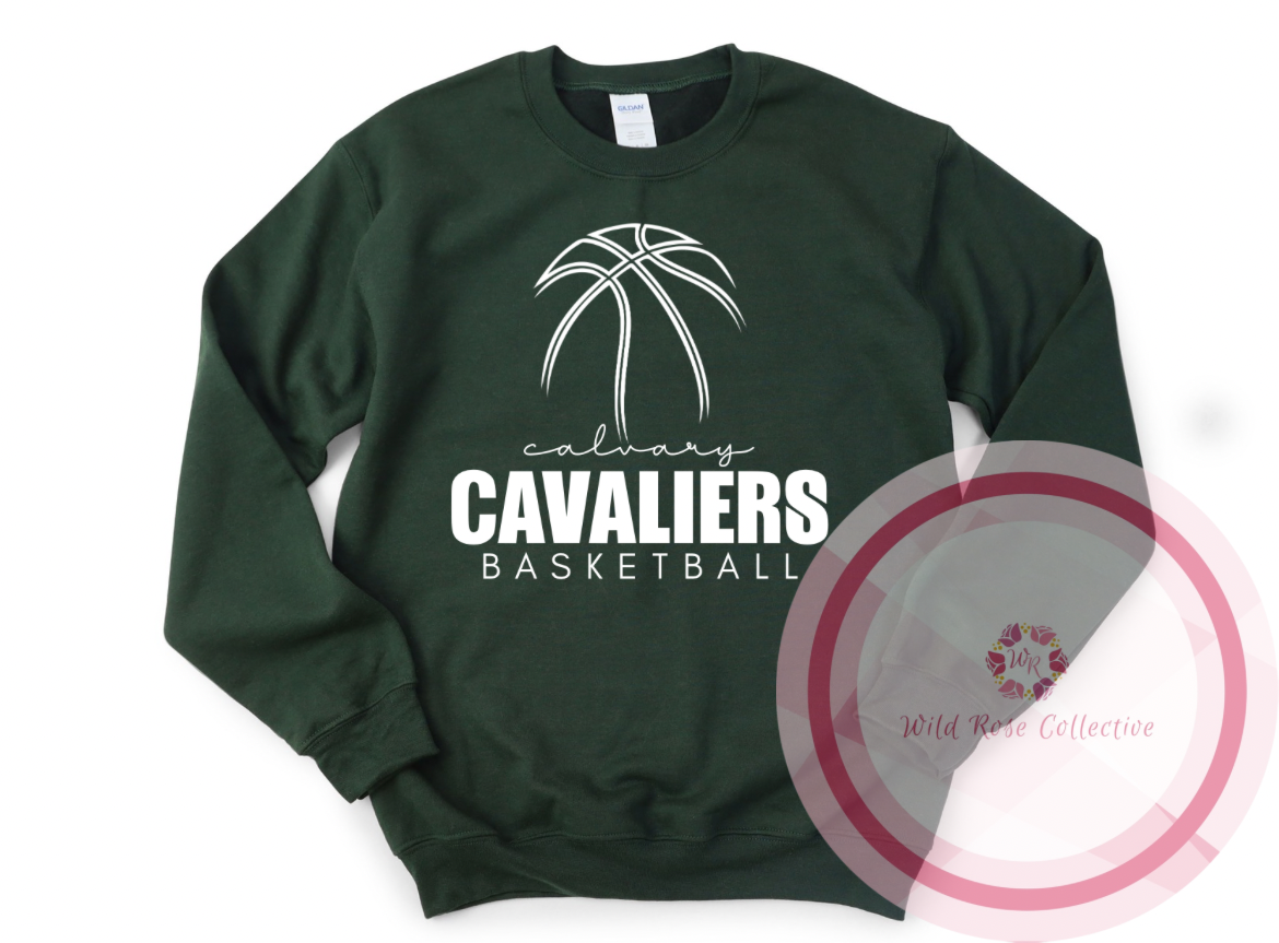 Calvary Cavaliers Basketball Sweatshirt