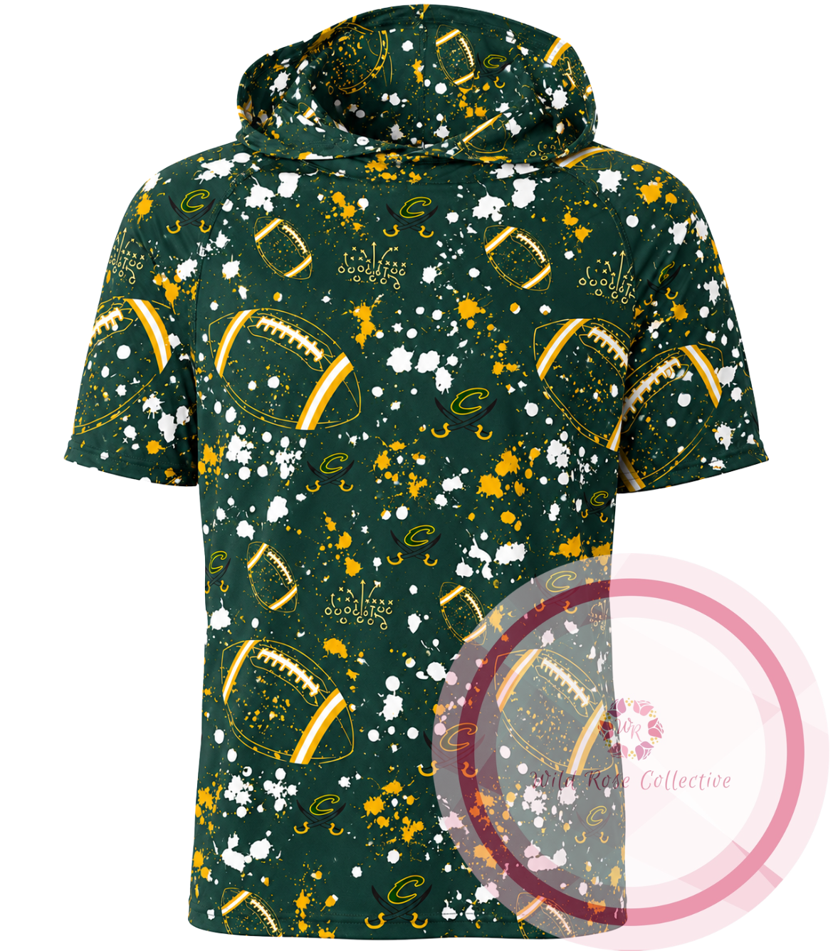 *PREORDER* Calvary Football Performance Hooded Tee