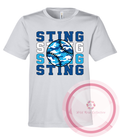 Sting Camo Baseball Tshirt