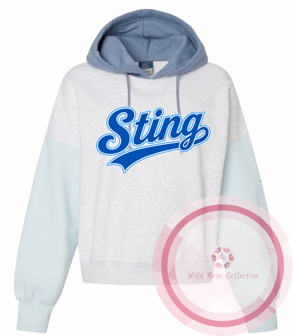 Sting Cropped Hoodie