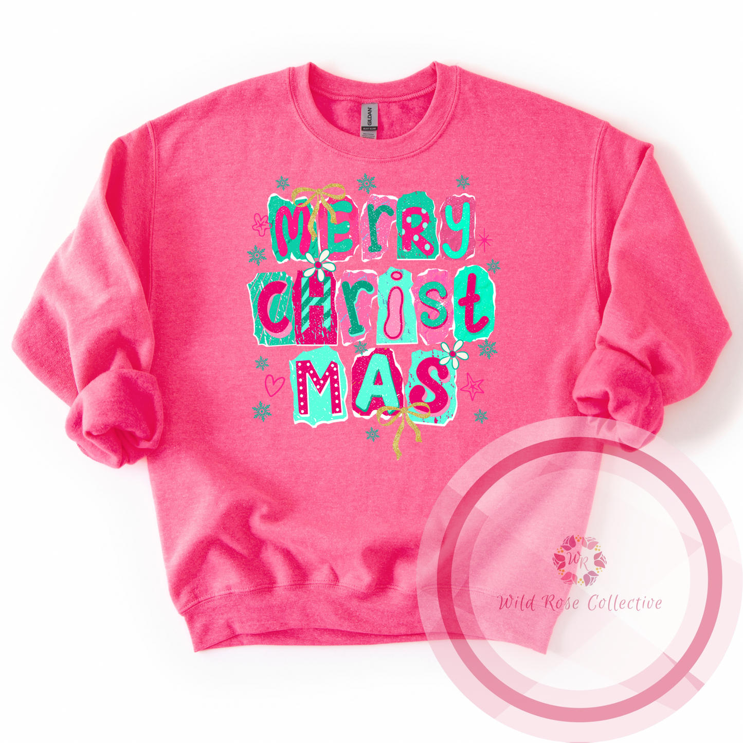 Retro Merry Christmas Sweatshirt