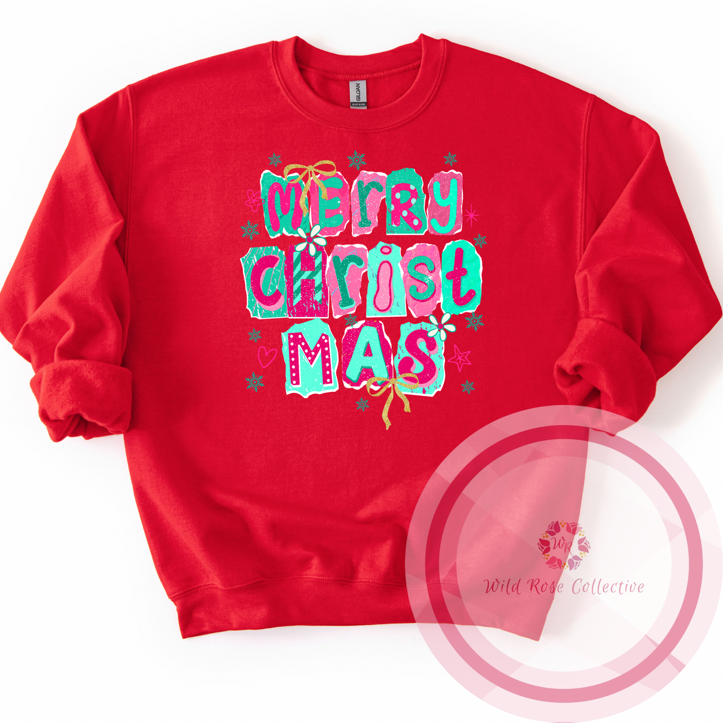 Retro Merry Christmas Sweatshirt