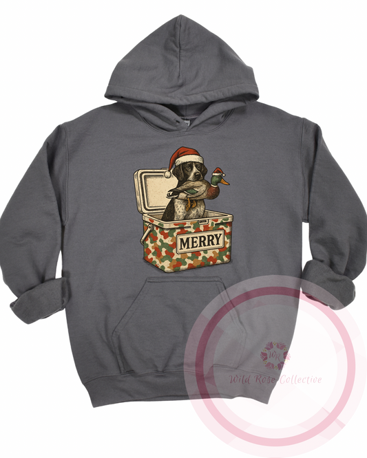 Duck Hunting Christmas Hoodie