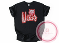 Wildcats Dotted Glitter Tshirt
