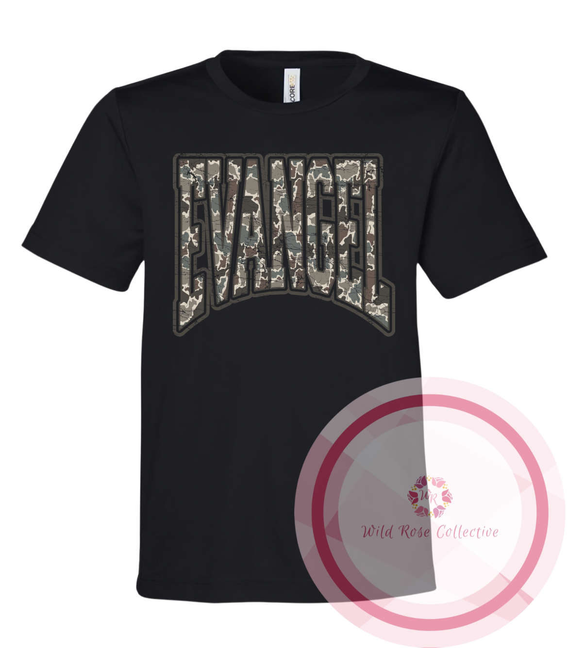 Camo Evangel Performance Tshirt