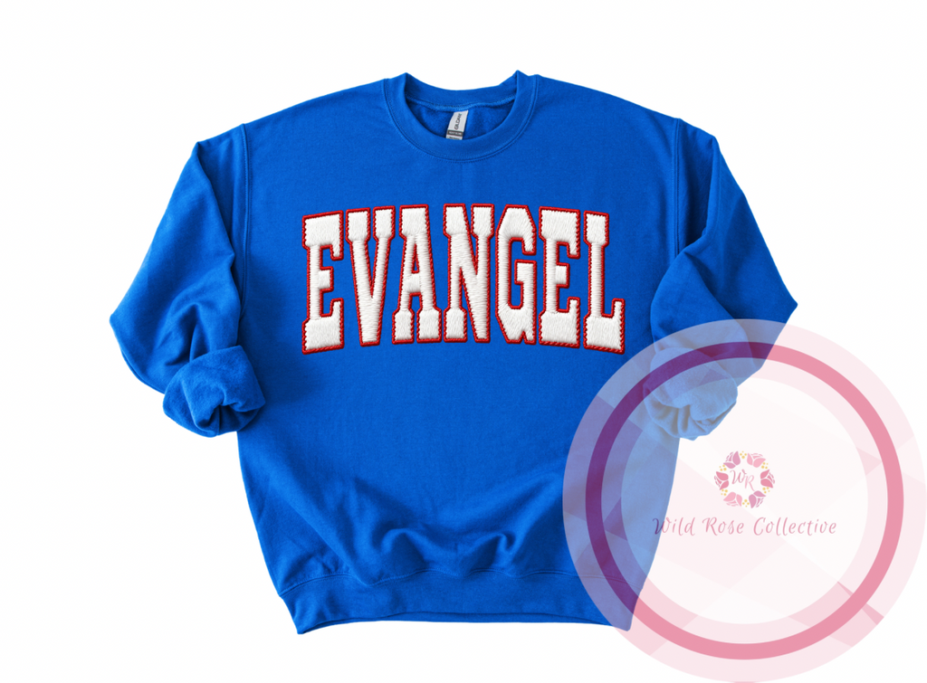 Evangel Faux Stitched Sweatshirt