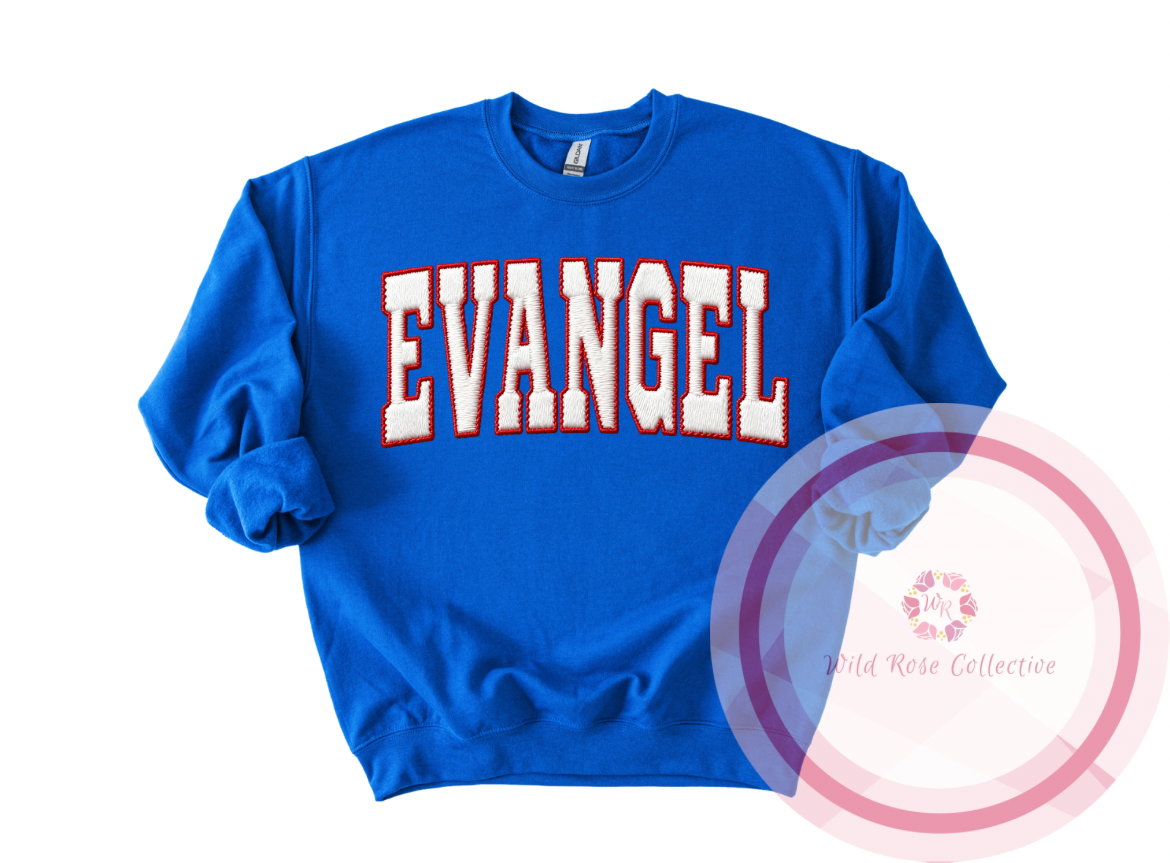 Evangel Faux Stitched Sweatshirt